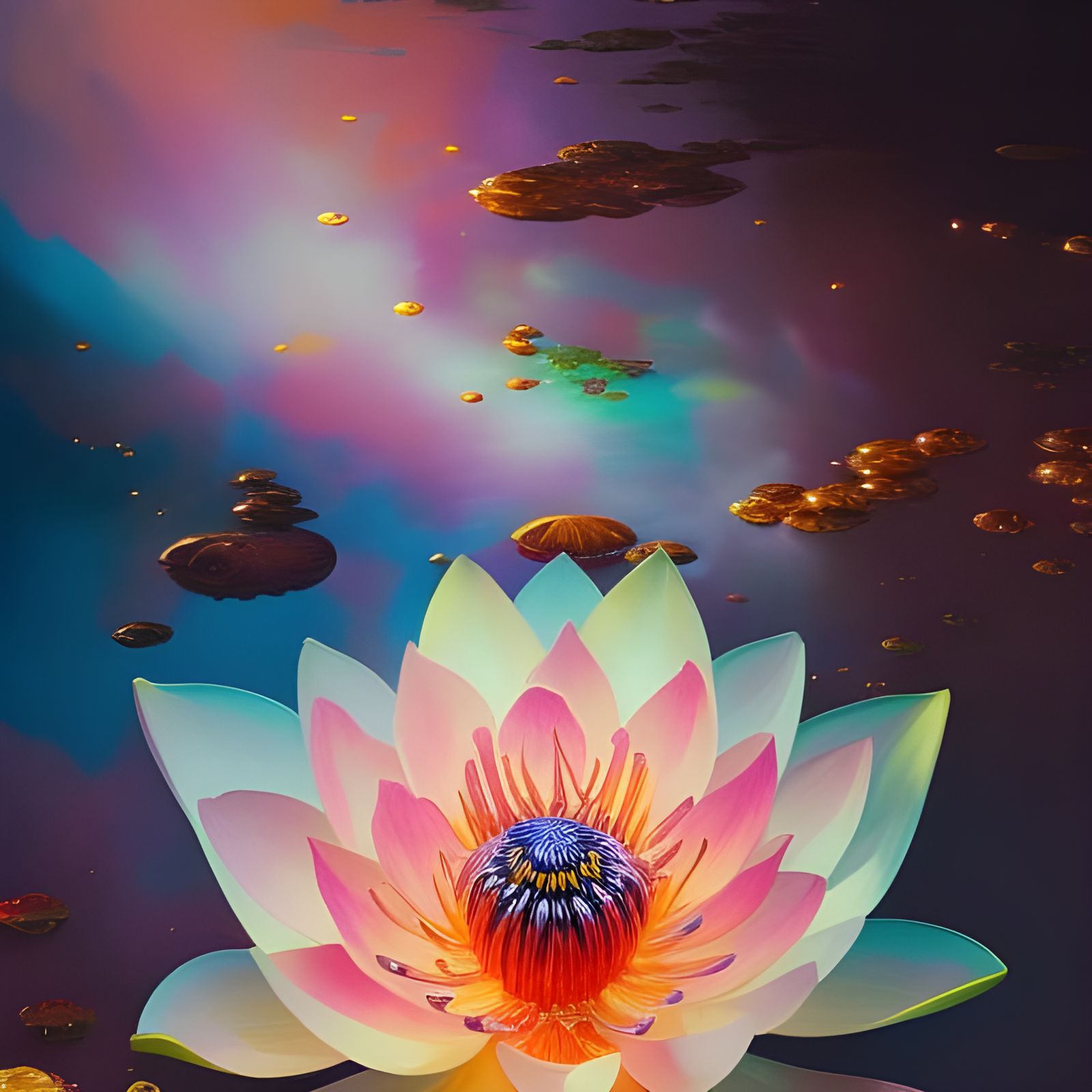 Cosmic Lotus
