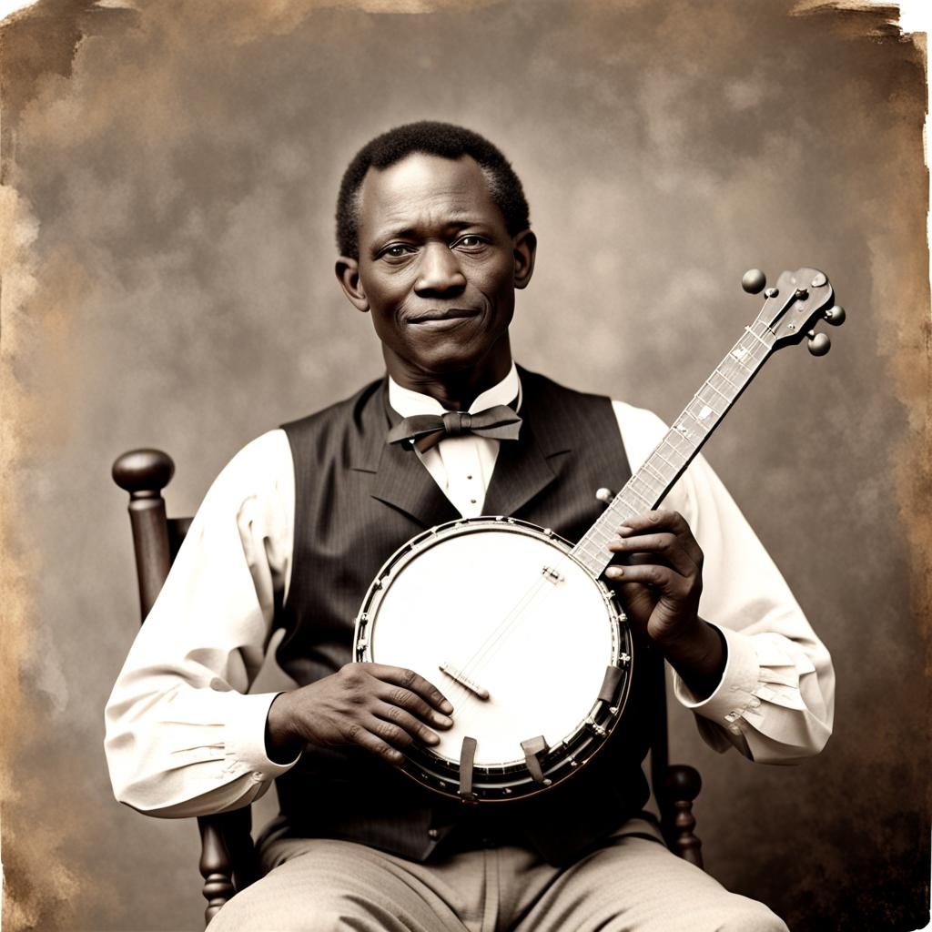 The Banjo: An AI-Generated Image