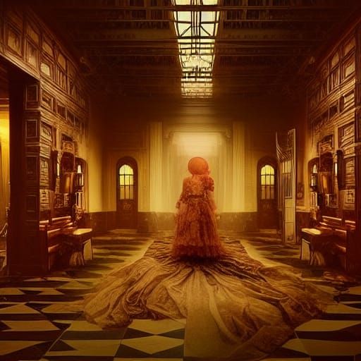 Dramatic Horror Story Digital Matte Painting