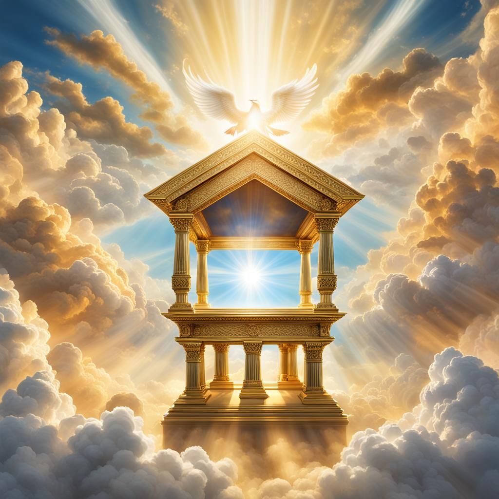 Radiant Ark of The Covenant in Divine Light