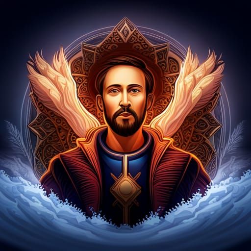 Saint Francis Xavier Exposition Logo: Detailed Matte Paintin...