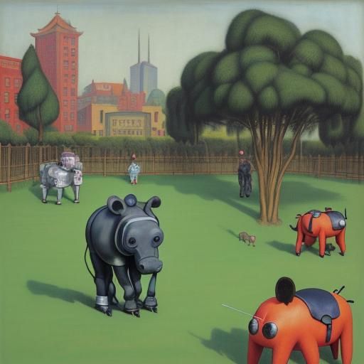 Eeyore's Shanghai Robot Nightmare: An Artistic Interpretatio...