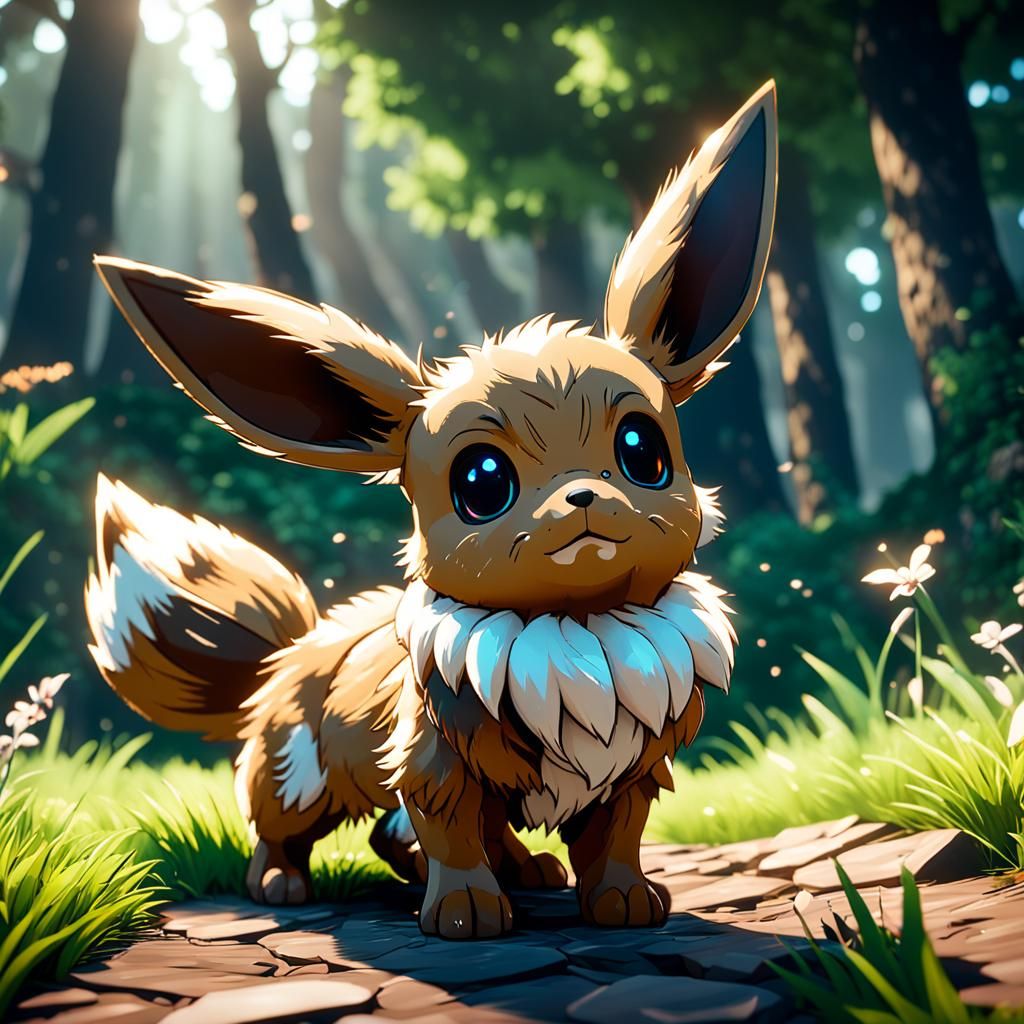 Eevee in 3D Game Cinematic Style