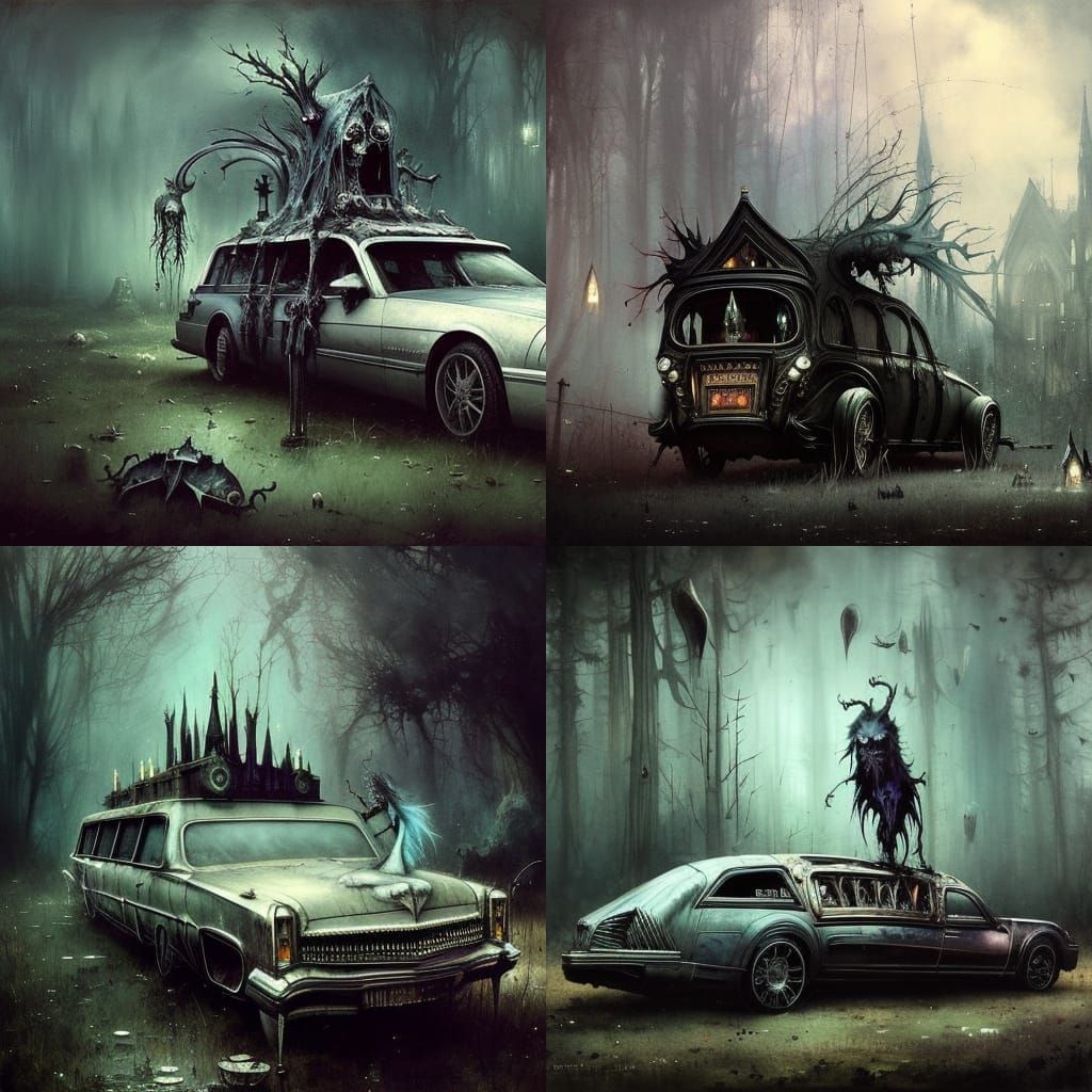 Gothic Hearse