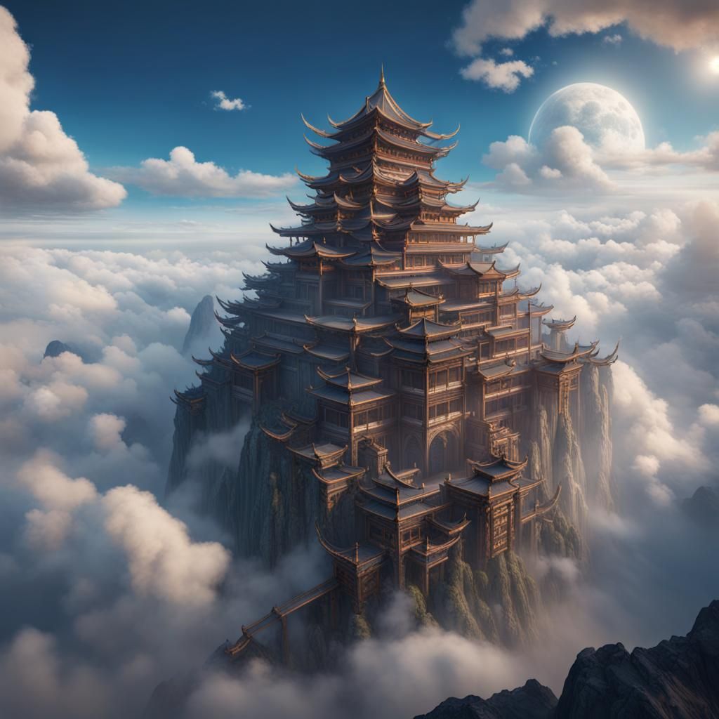 Xianxia Palace Floating in Clouds