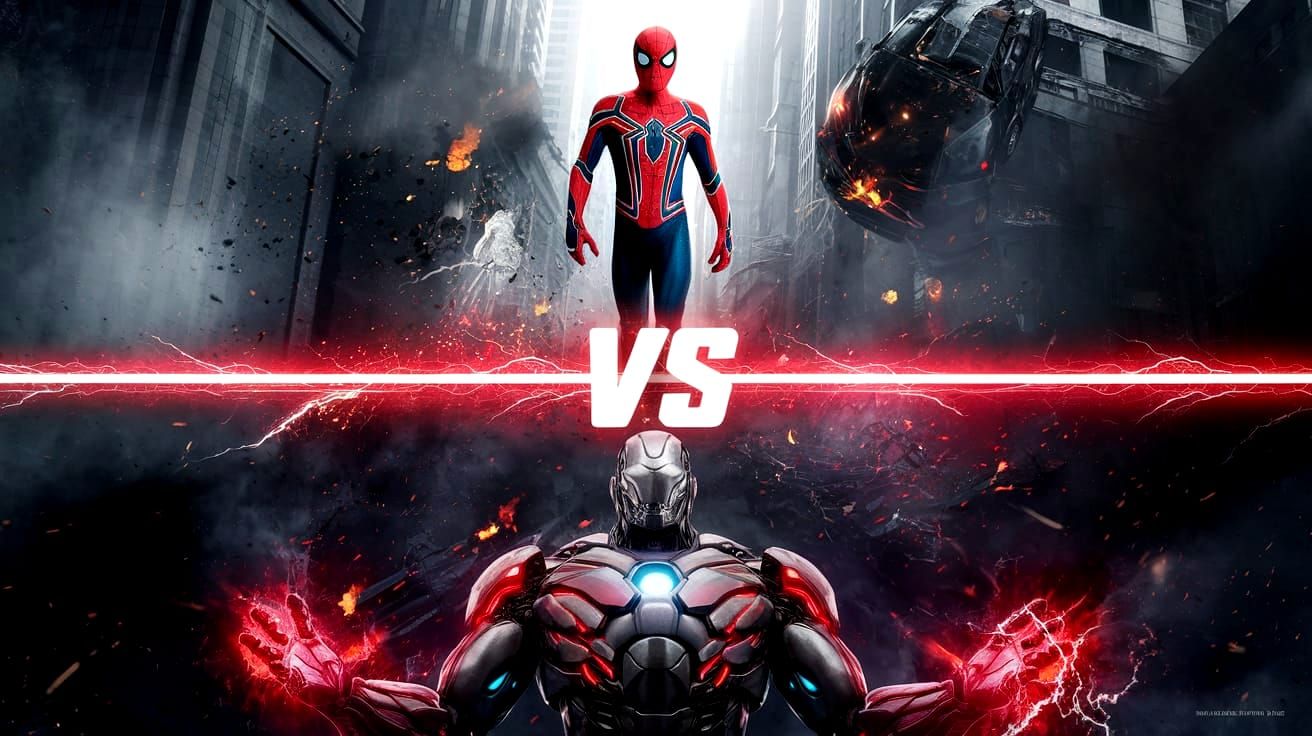 Epic Marvel Showdown in Gritty 3D