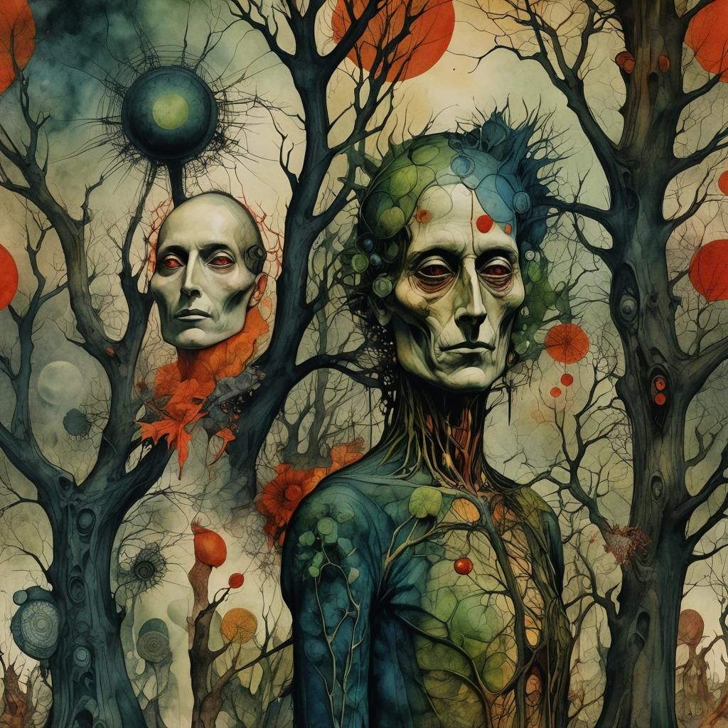 Dreamlike Surrealism: A Dark Fantasy Masterpiece