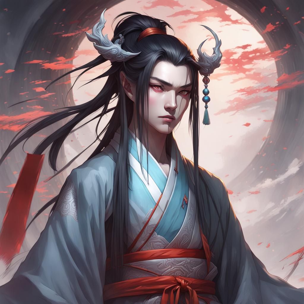 Lan Zhan and Wei Wuxian: Xianxia Portrait