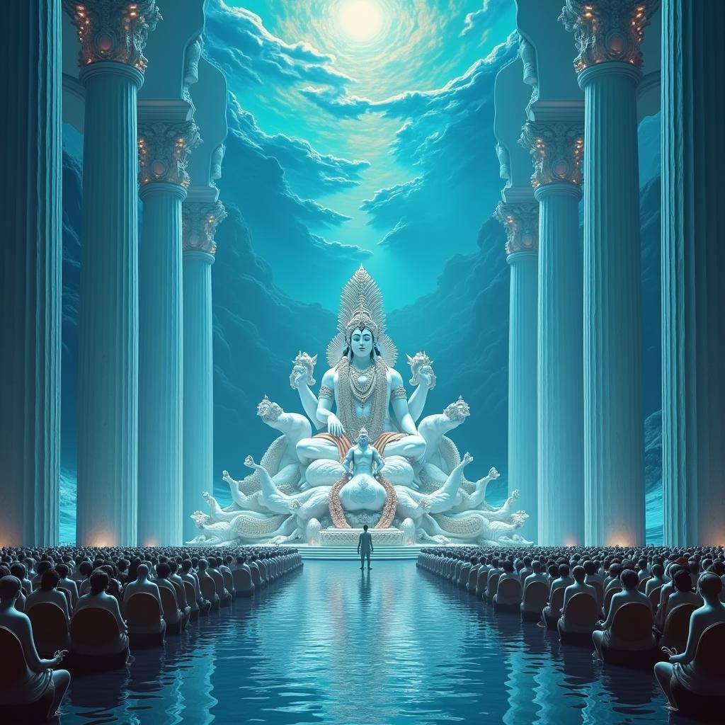 Varuna and Varuni Devi's Grand Assembly Hall