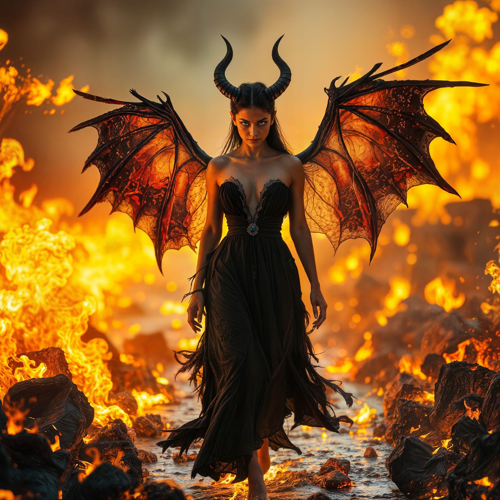 Demon queen realistic