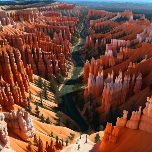 AI Image of Bryce Canyon Landscape
