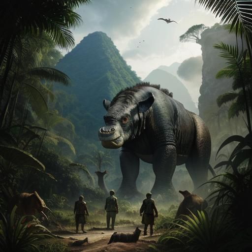 a prehistoric world that time forgot.