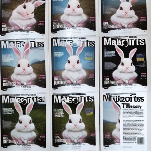 Magazines Featuring Bunnies