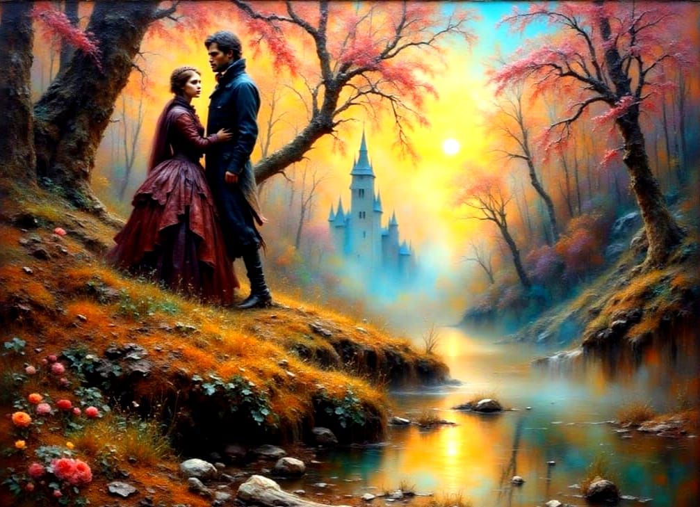 Catherine and Heathcliff