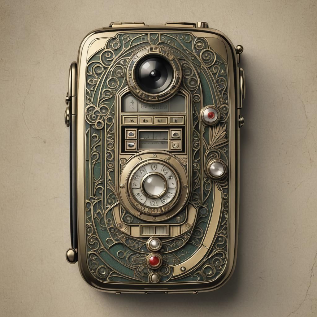 Art Deco Cell Phone Design