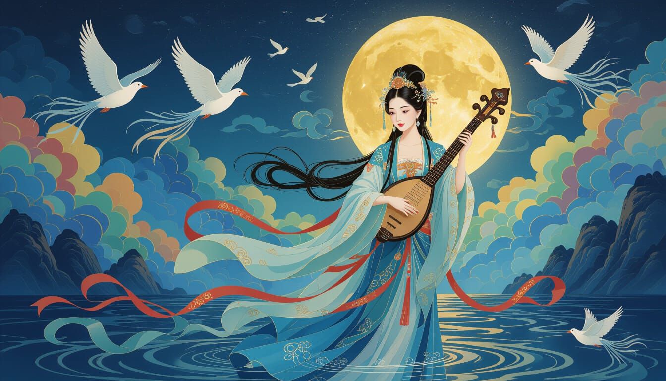 Goddess of the South China Sea in Chinese Art