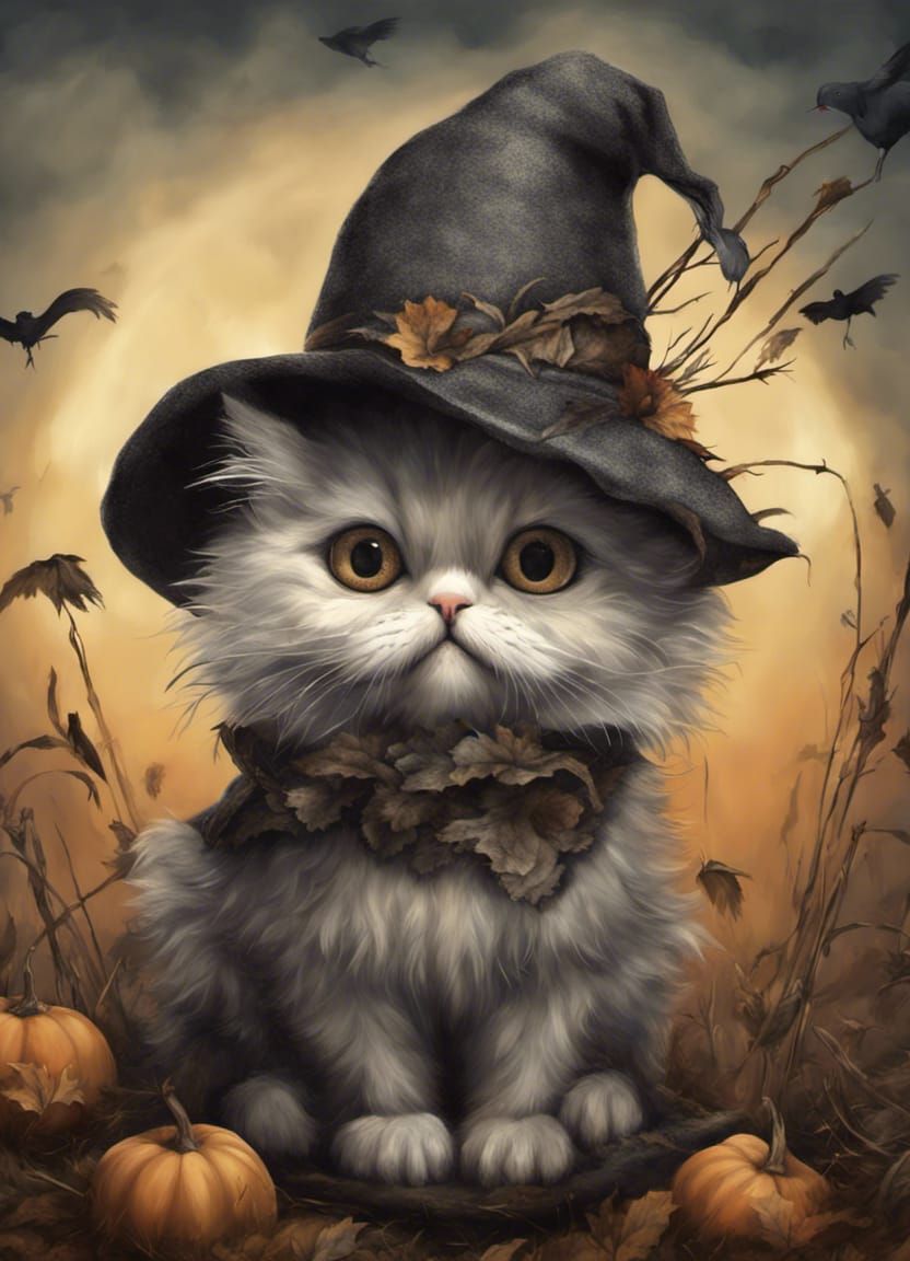 Scarecrow Kitten