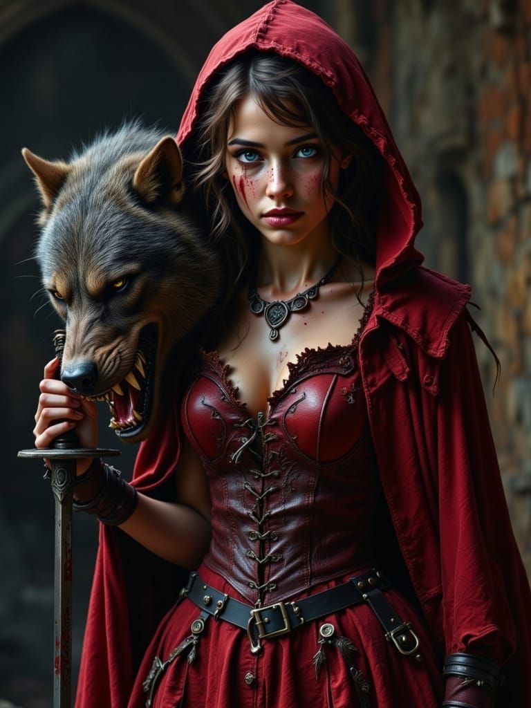 Little Red Riding Hood's Triumphant Dark Fantasy