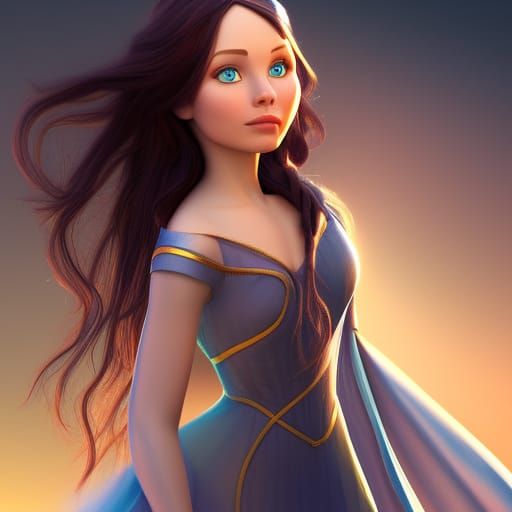 Arwen Evenstar: 3D Digital Art Concept