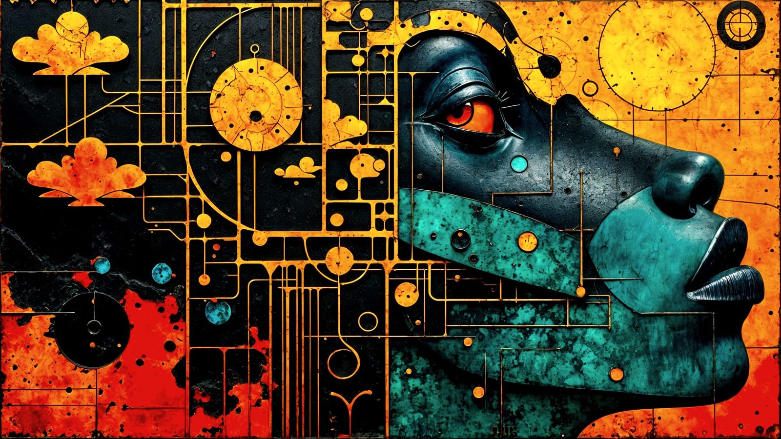 Indigenous Techno-Mysticism in Sacred Industrial Decay