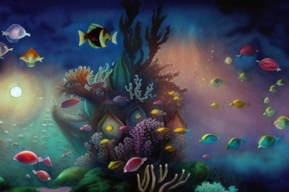 Thriving Marine Life