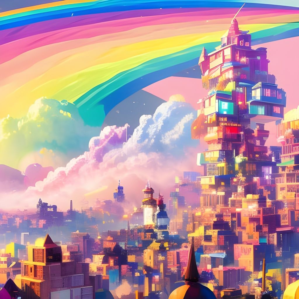 Rainbow city