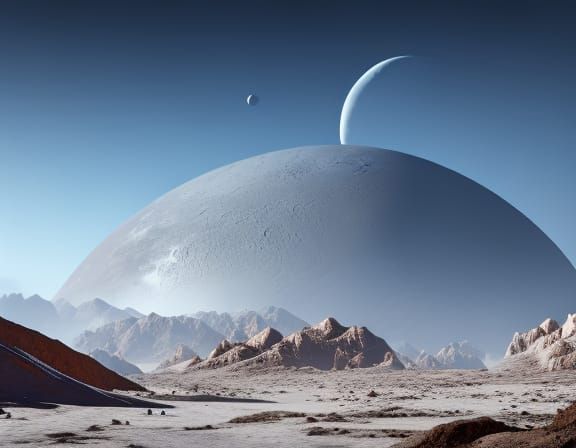 Personified Moon in Detailed Fantasy Art