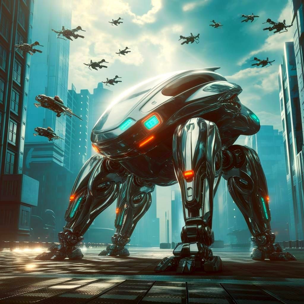 Notus Drone Carrier Mech