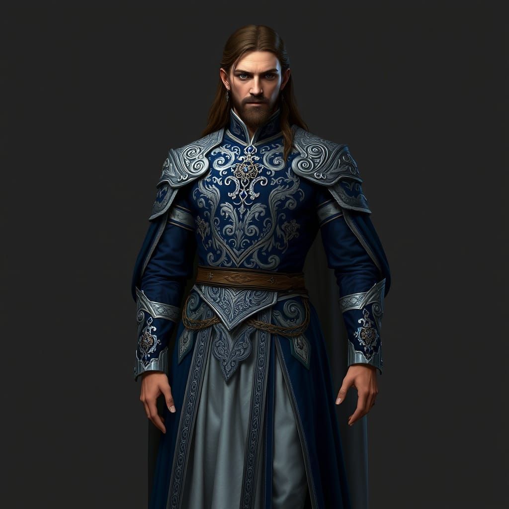 Skyrim's Jarl Elisif in Daring Art Nouveau Outfit