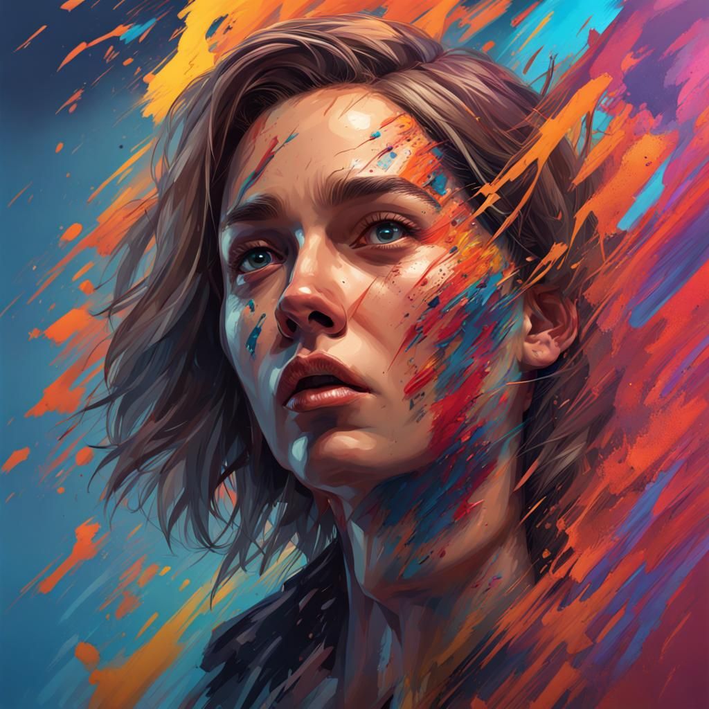 Hyperrealistic Alternative News Media Concept Art