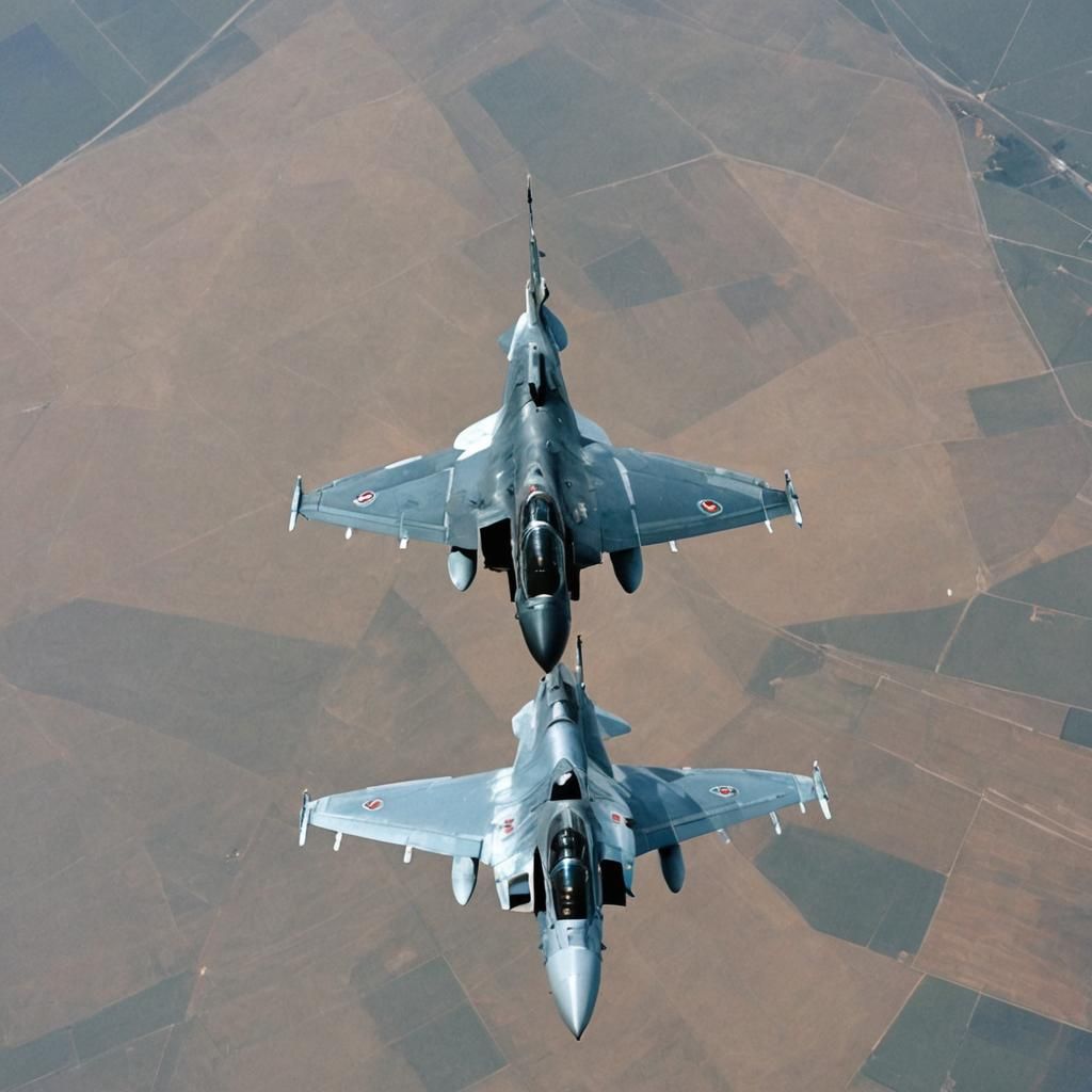 MiG-29 Fulcrum Fighter Jet Illustration