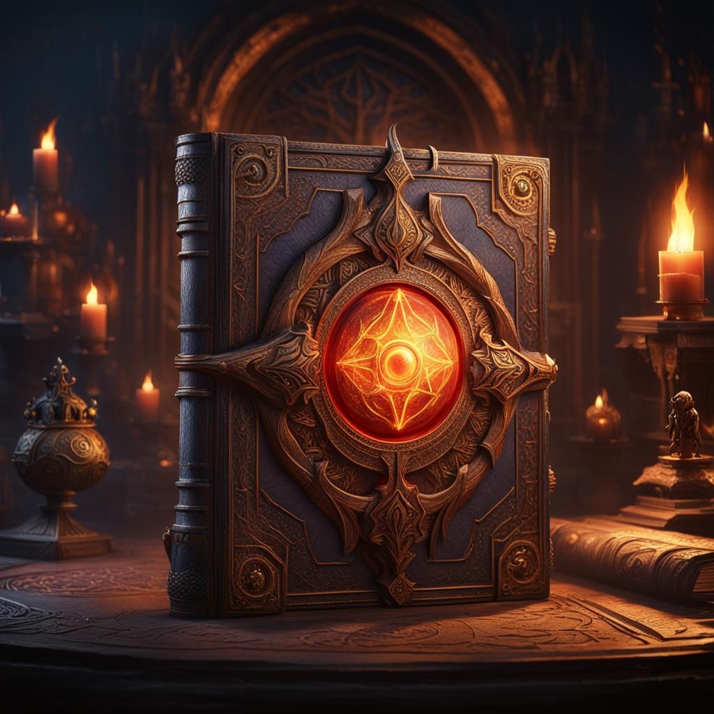 Grimoire Guardian: Spectral Keeper of Forbidden Knowledge