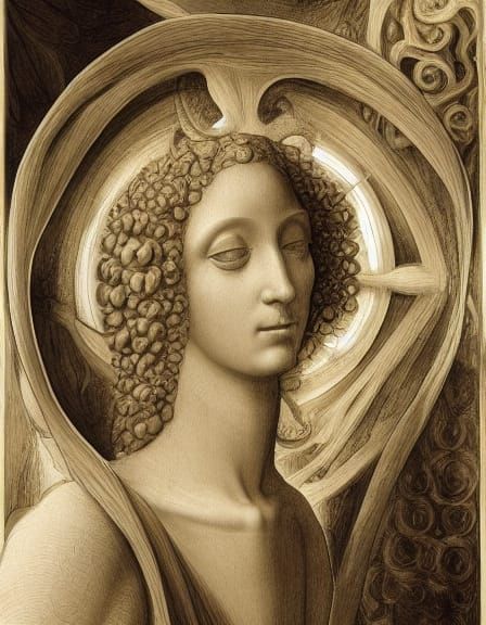 Human Consciousness as Renaissance-Inspired Art