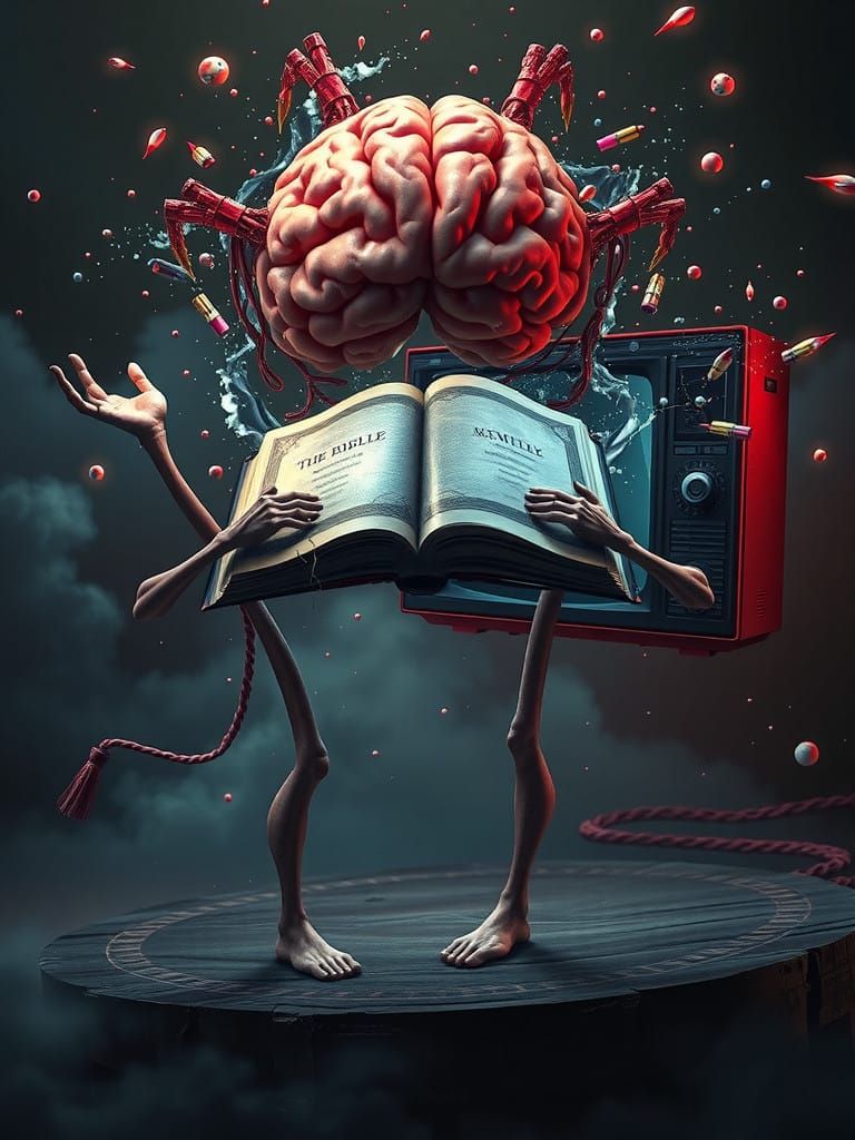 Fantastical Metropolis of Media Contrasts