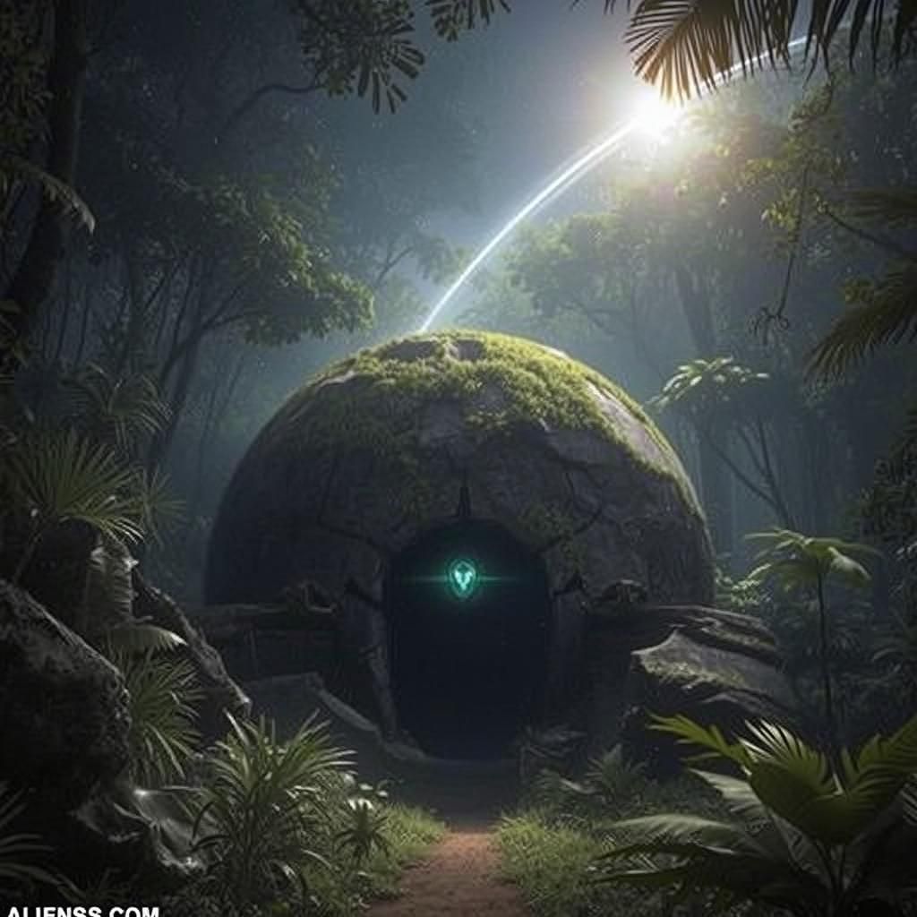 Mysterious Alien Doorway Revealed in Jungle Meteorite
