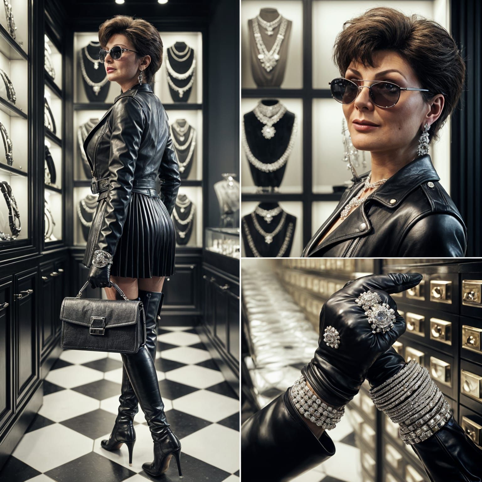 Audacious Jewel Thief Steals Diamonds in Style