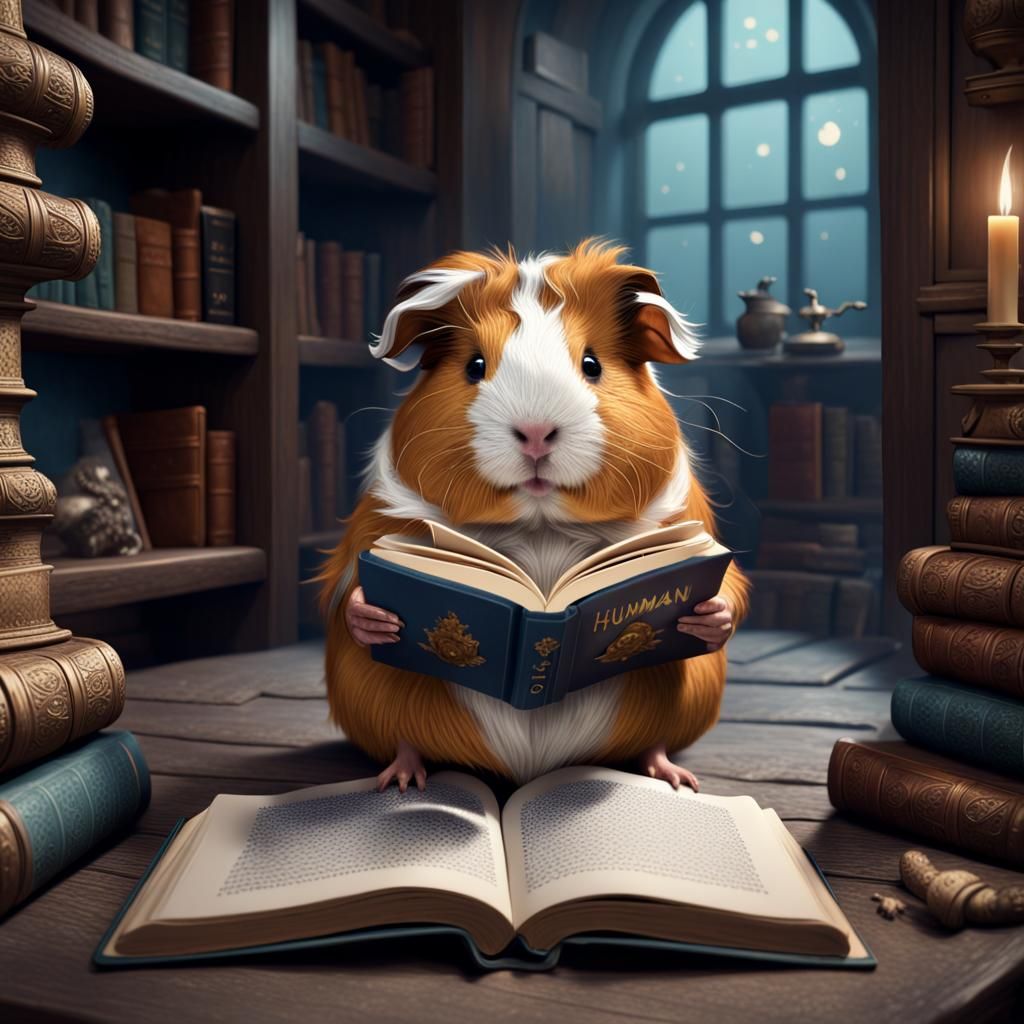 Guinea Pig's Guide to Humans: Fantasy Art