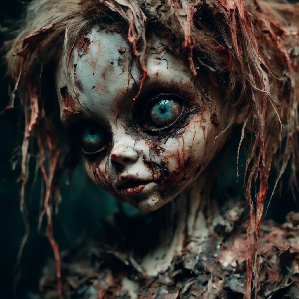 Creepy Evil Doll Piercing Your Soul