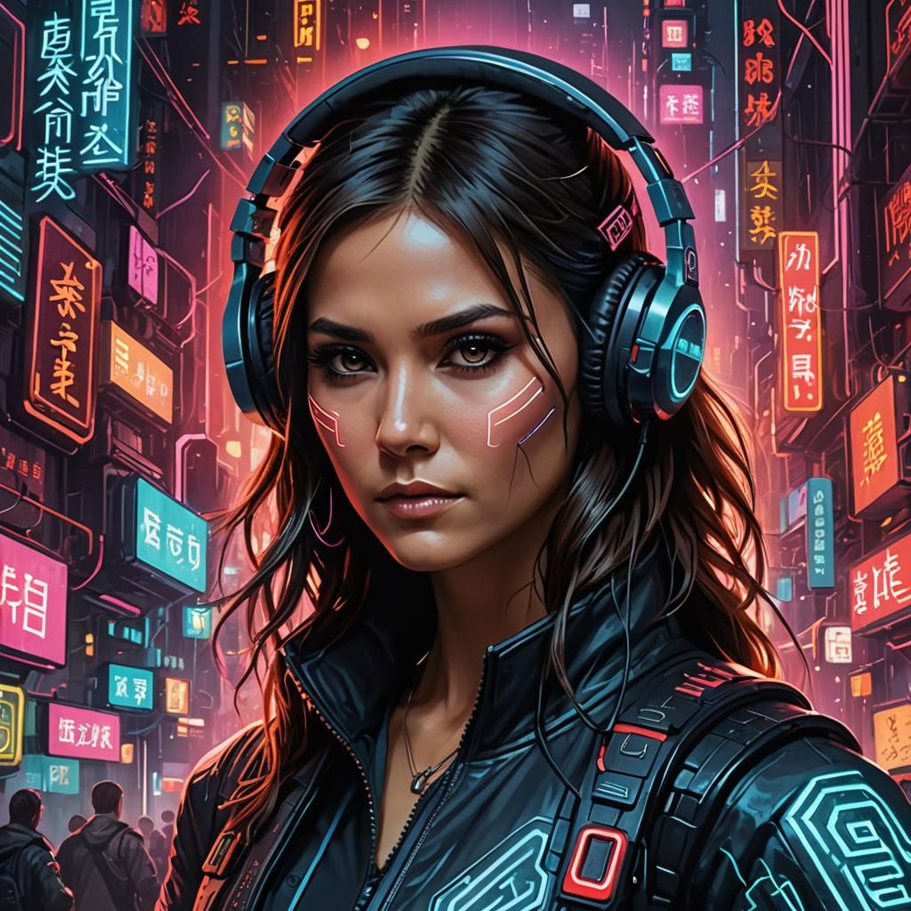 Cyberpunk Selena