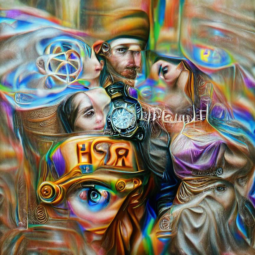 Abstract AI-Generated Image