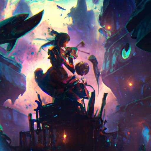 Emotional Dark Fantasy Concept Art in 8K