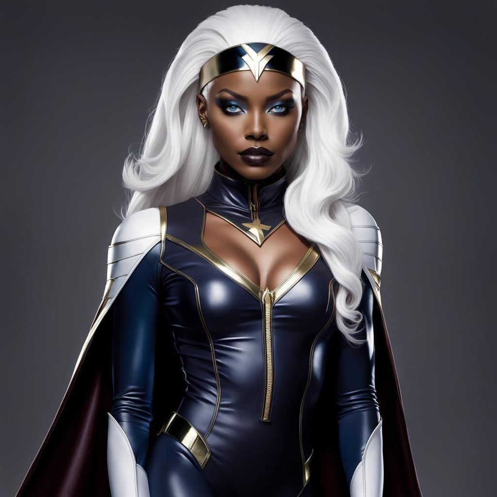 Storm of the X-Men: Digital Art Portrait