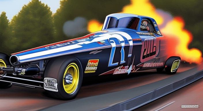 Cthulhu Races a Dragster: Comic Book Action