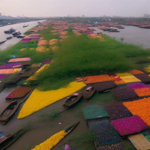 Makoko Reclaimed: Rainbow Flowers Bloom in Lagos