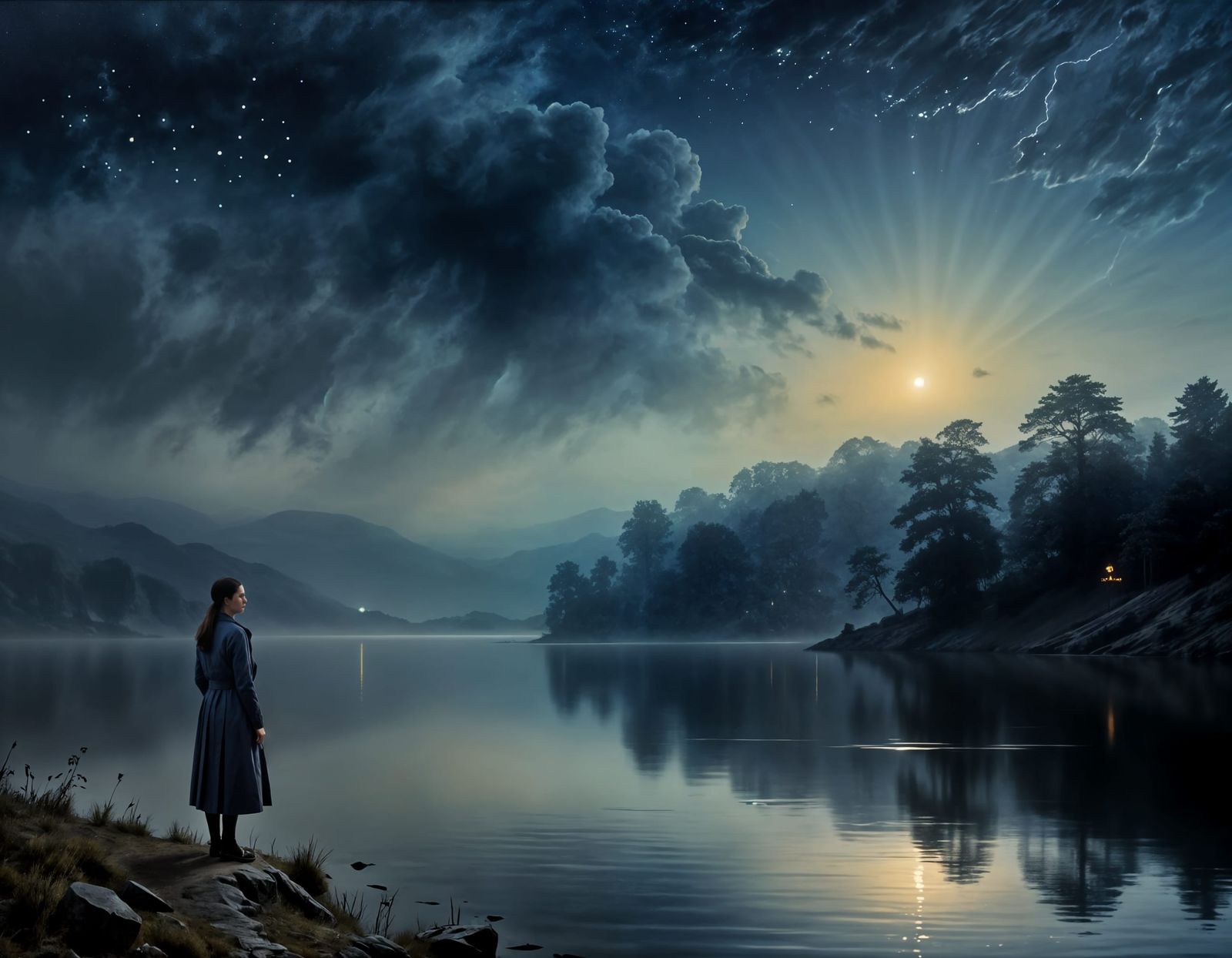 Ursula waits for a while