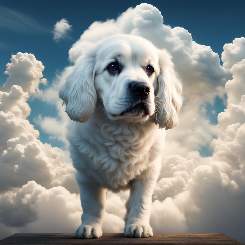 Dog Made of Clouds: Mythological Visions