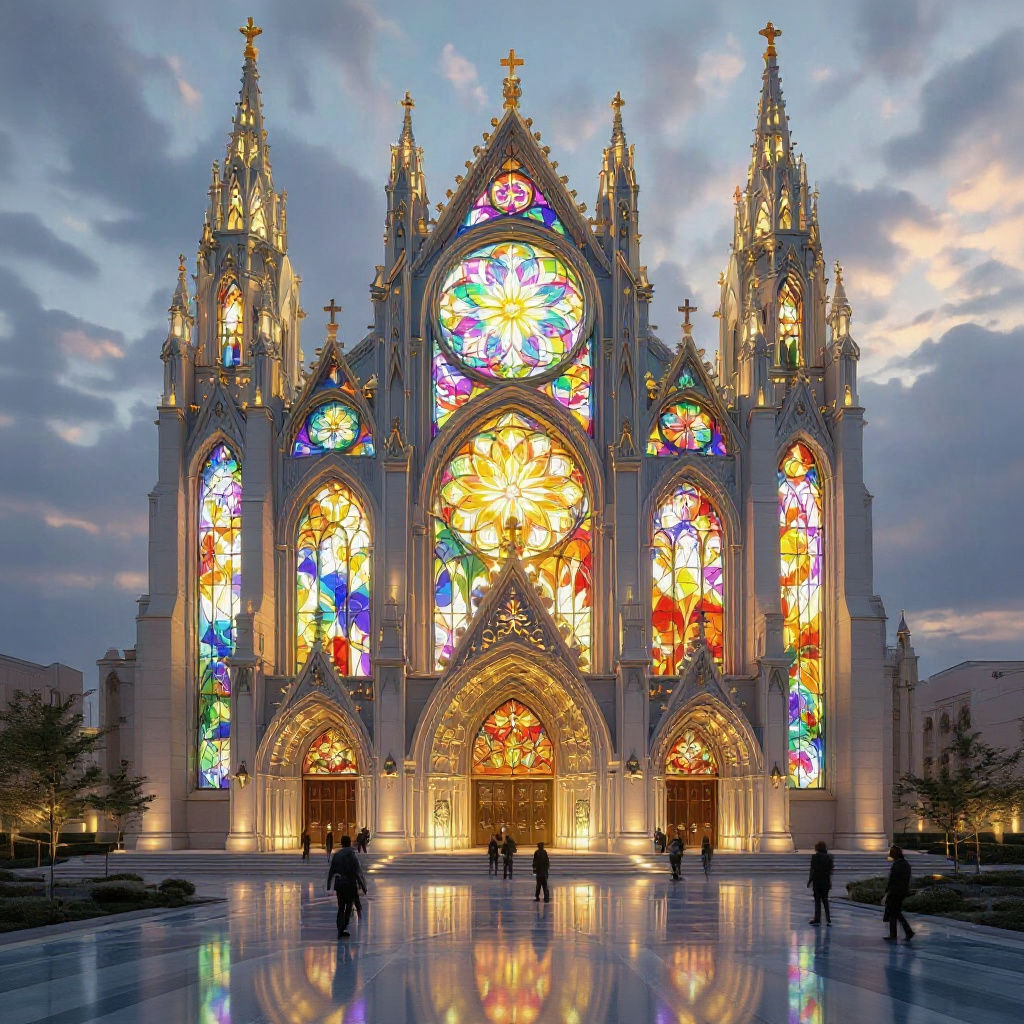 Cathedral of the Universe Stained Glass Windows