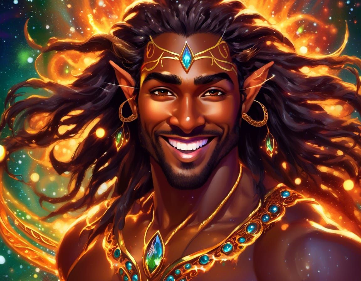 Radiant Elven Man - "Elves" Lora Test