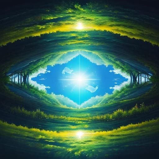 World Reflection of Unbending Growth Sheltering All