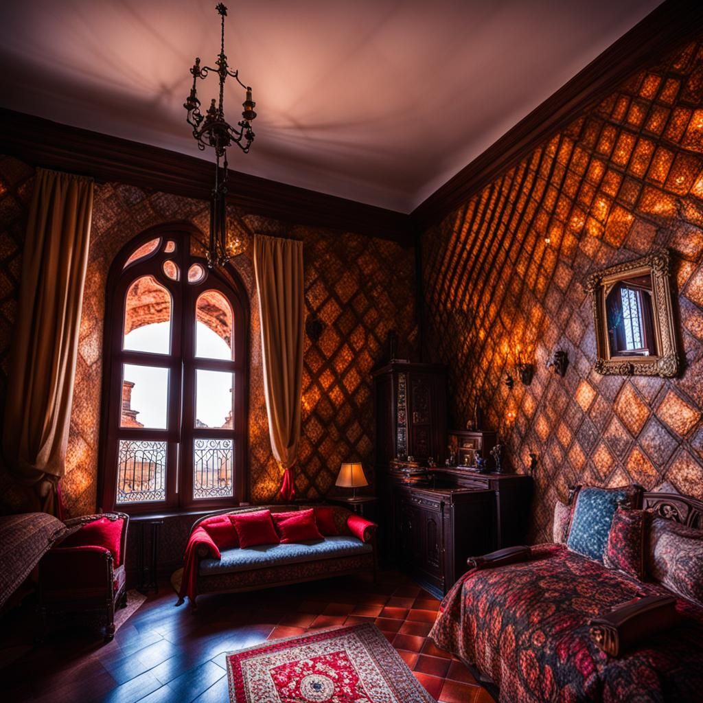 Count Dracula's Room: Professional Photography